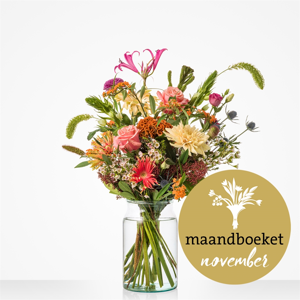 Maandboeket november